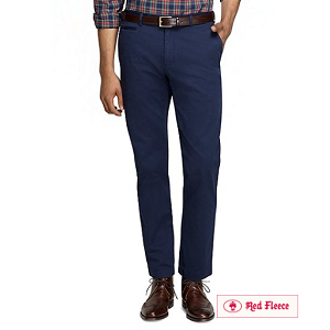 Slim Fit Chinos - Navy